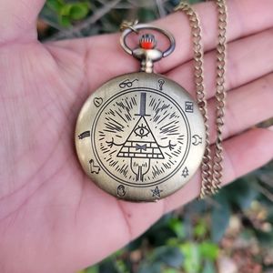 Evil Eye Antique Brass Pocket Watch Locket Necklace Evil Eye Necklace Evil Eye